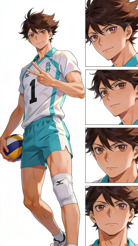 Oikawa Tooru — AI comic character