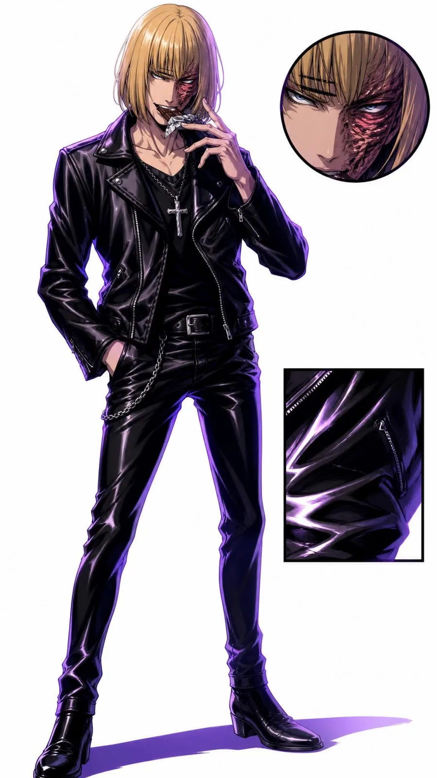 メロ portrait — AI comic character on TabStory