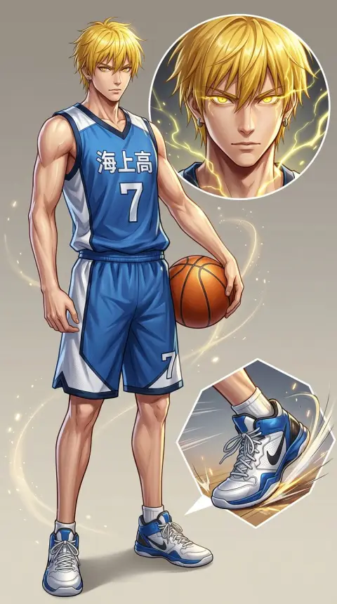 Ryota Kise — related AI comic character