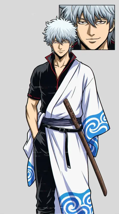 Sakata Gintoki — AI comic character