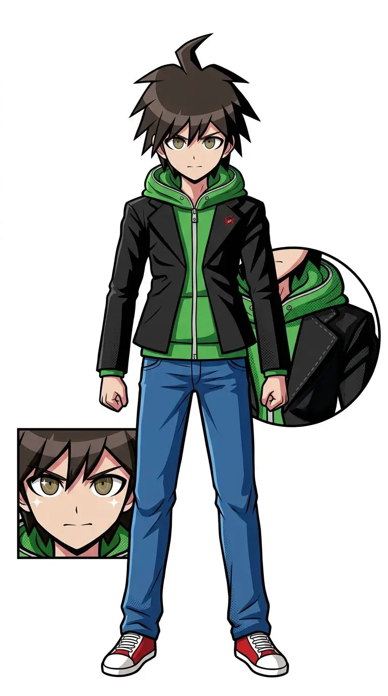 苗木誠 portrait — AI comic character on TabStory