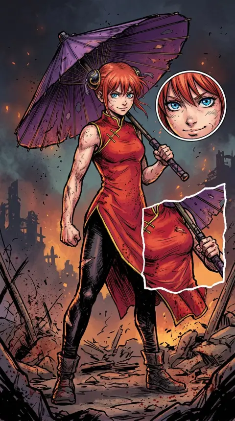 Kagura — related AI comic character