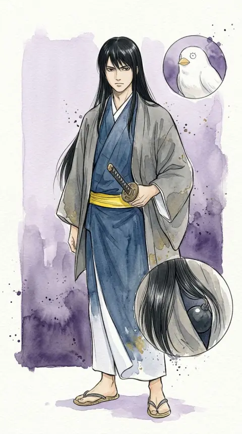 Katsura Kotaro — AI comic character