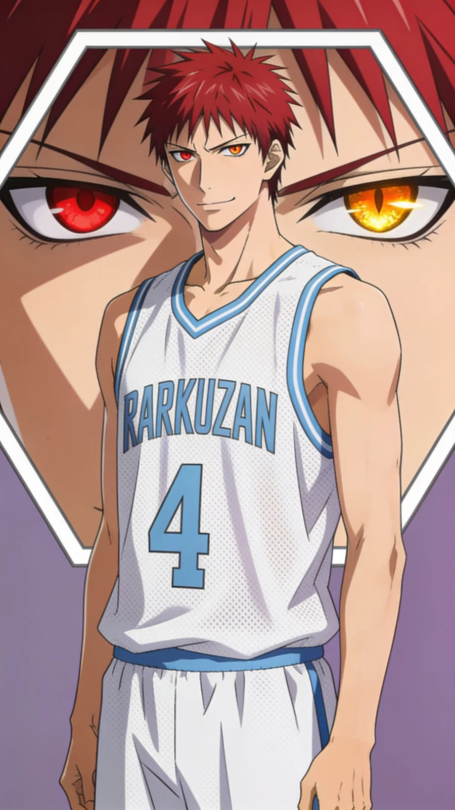 Seijuro Akashi portrait — AI comic character on TabStory