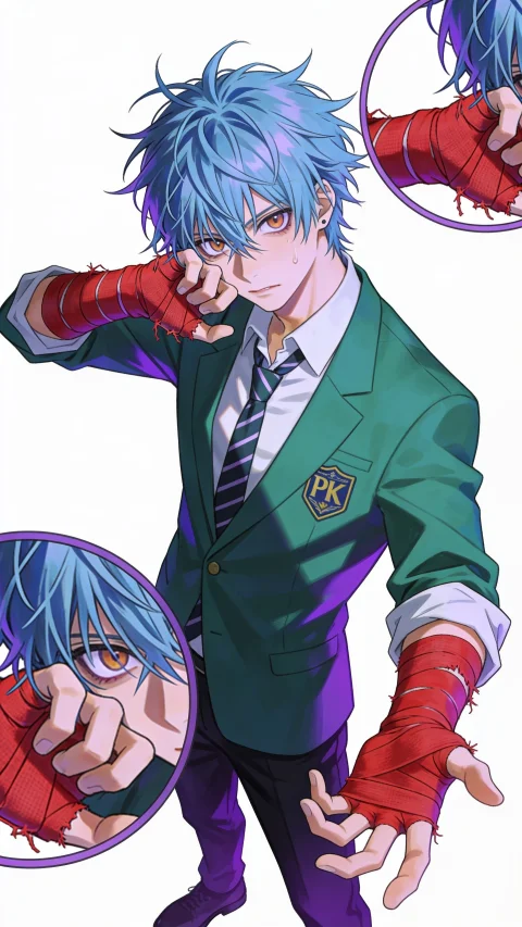 Shun Kaidou — AI comic character