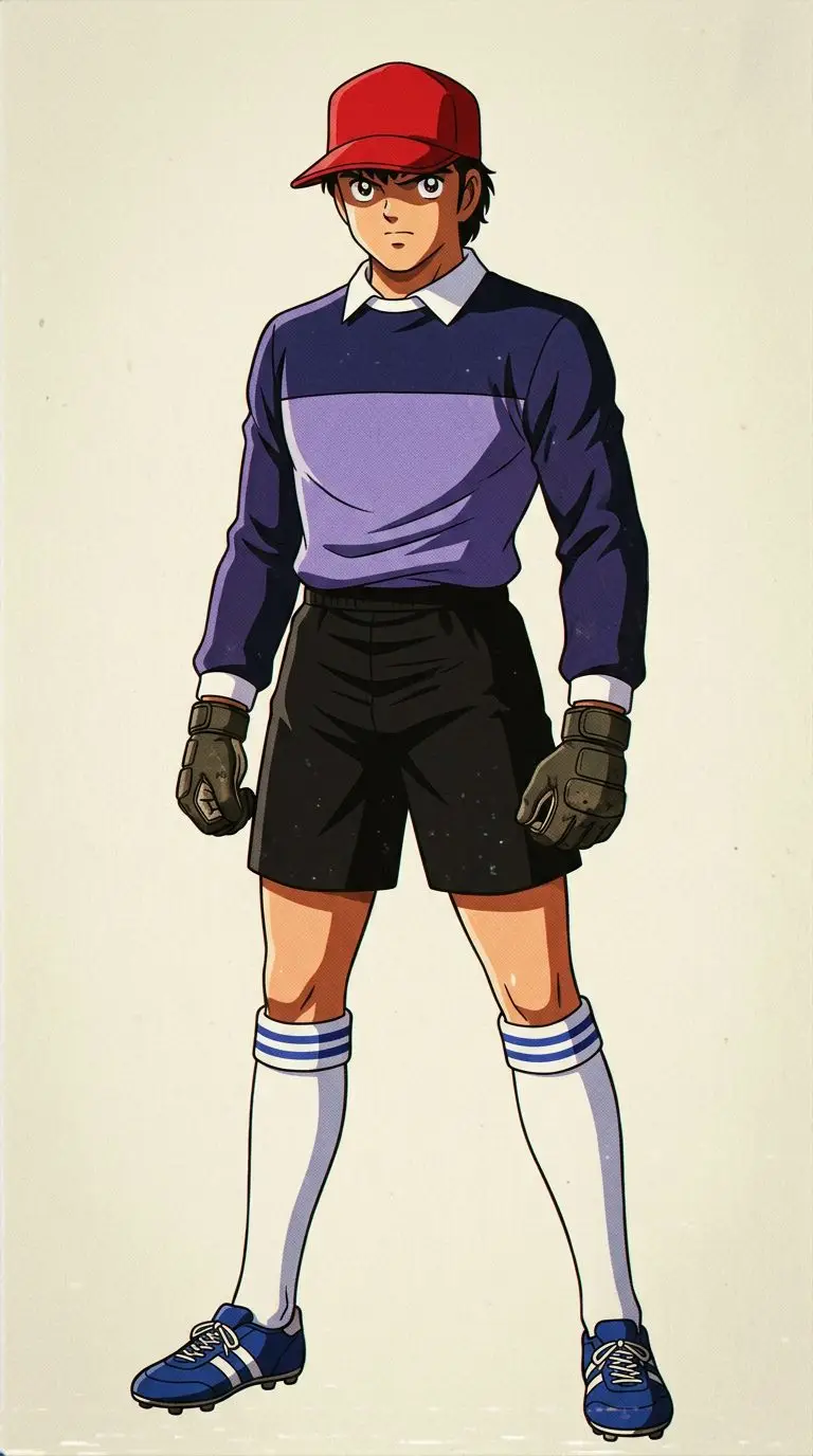 Genzo Wakabayashi portrait — AI comic character on TabStory