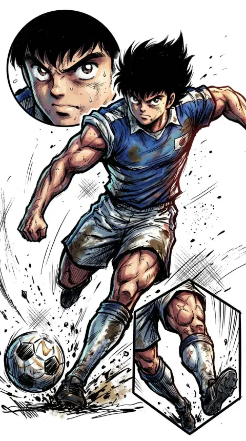 Kojiro Hyuga — AI comic character