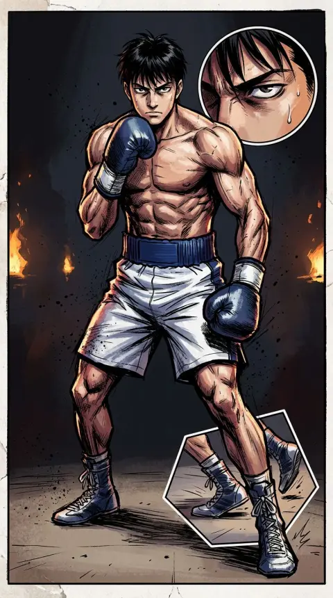 Ichiro Miyata — AI comic character