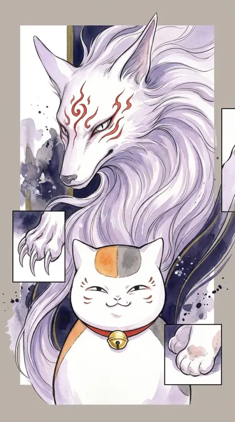 Nyanko-sensei (Madara) — AI comic character