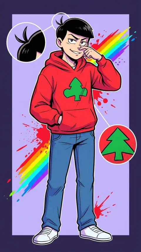 Osomatsu Matsuno — AI comic character