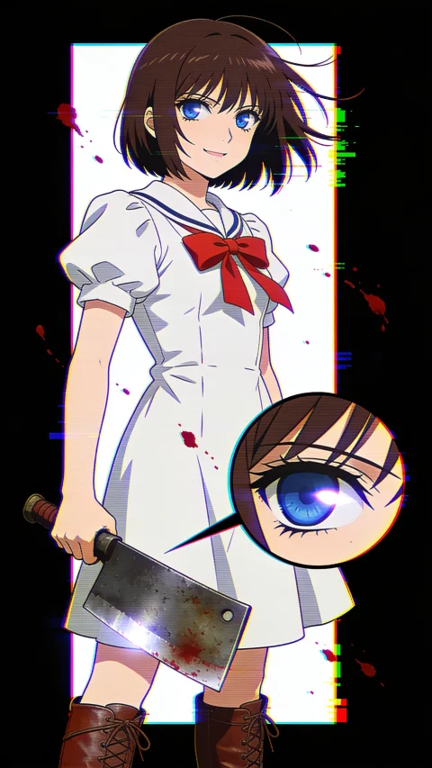 竜宮レナ — related AI comic character
