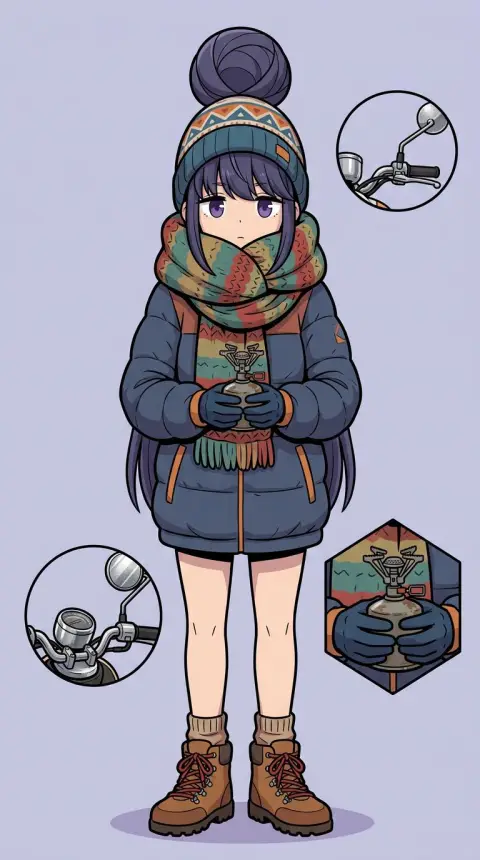 Rin Shima — related AI comic character
