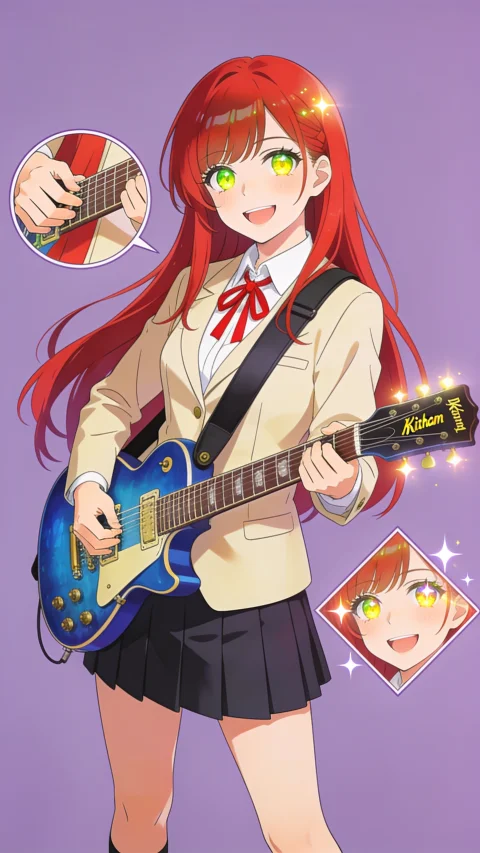Kita Ikuyo — AI comic character