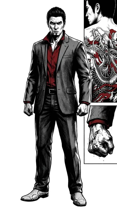 桐生一馬 — related AI comic character