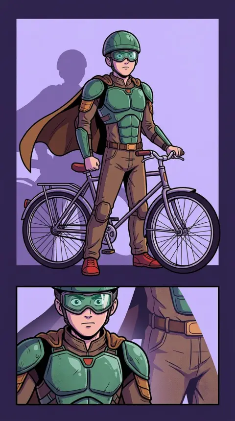 Mumen Rider — AI comic character