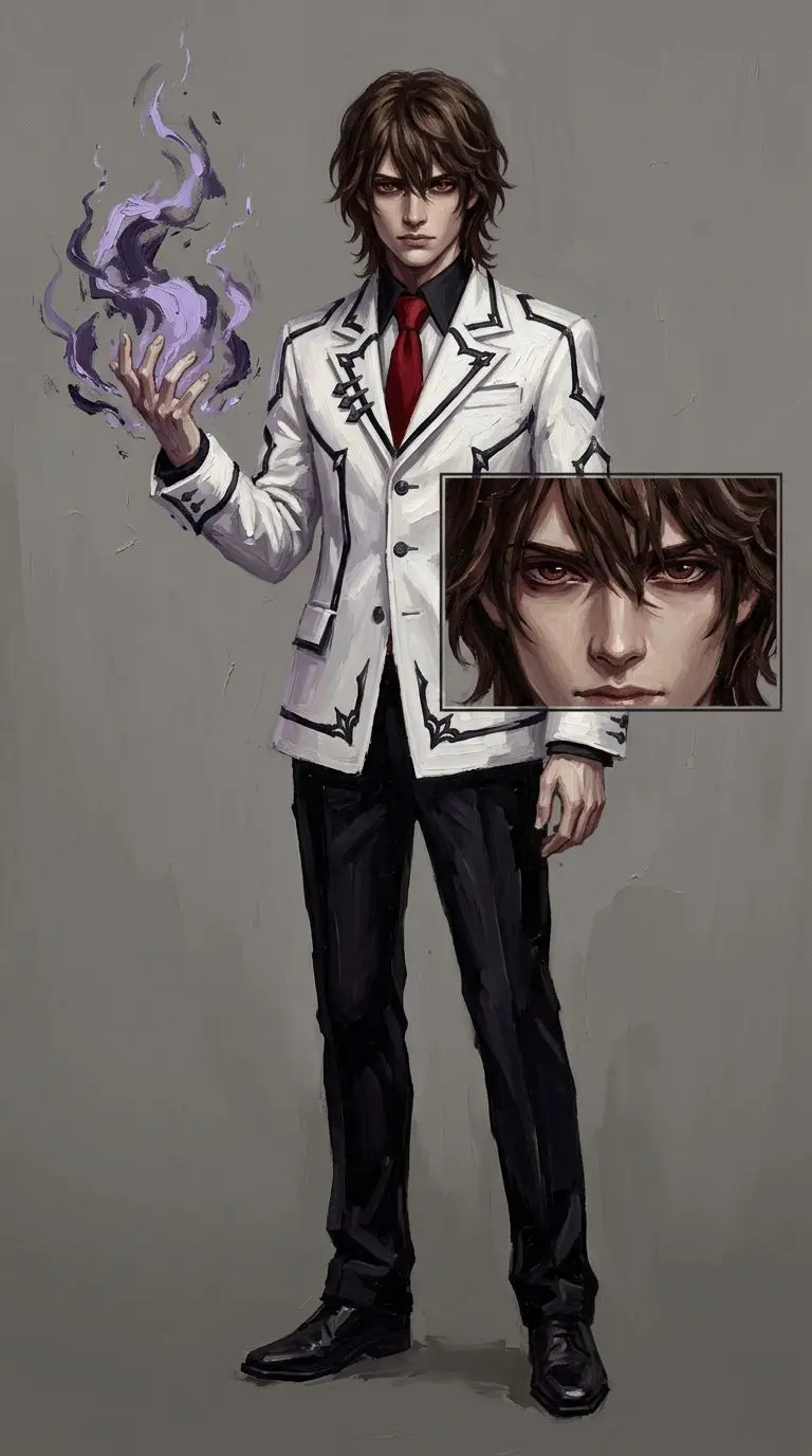 Kaname Kuran portrait — AI comic character on TabStory