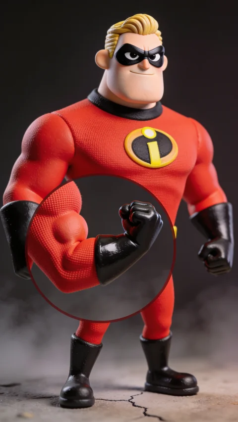 Mr. Incredible / Bob Parr — AI comic character