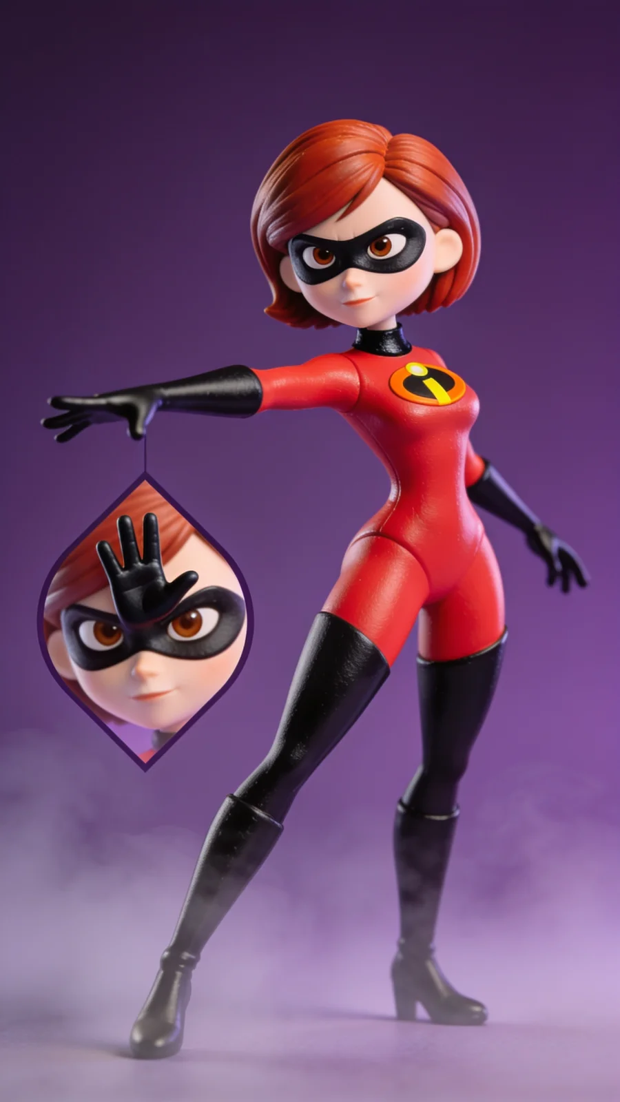 Elastigirl / Helen Parr portrait — AI comic character on TabStory