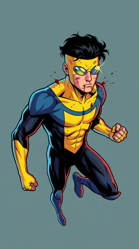 Mark Grayson / Invincible — AI comic character
