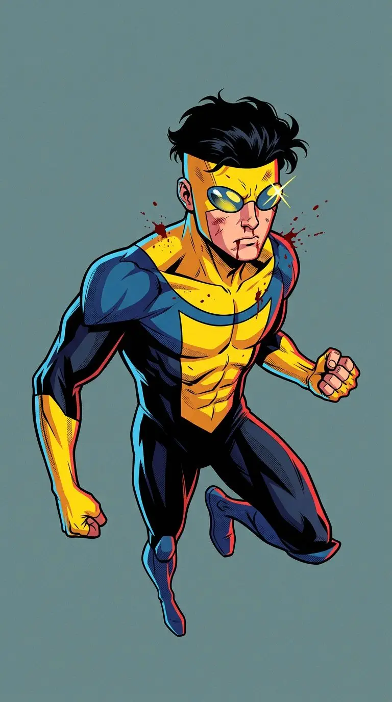 Mark Grayson / Invincible portrait — AI comic character on TabStory