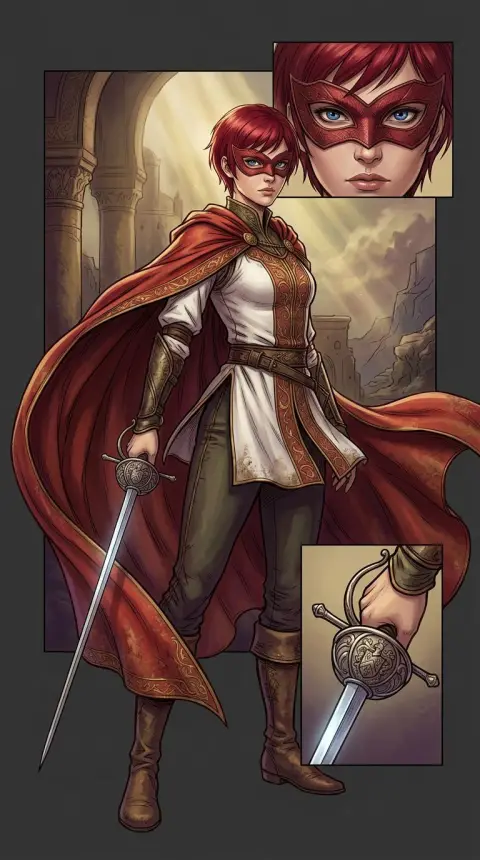 Juliet Fiammata Asto Capulet — related AI comic character
