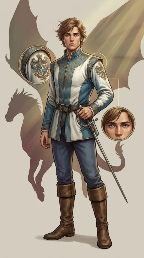 Romeo Montague — AI comic character
