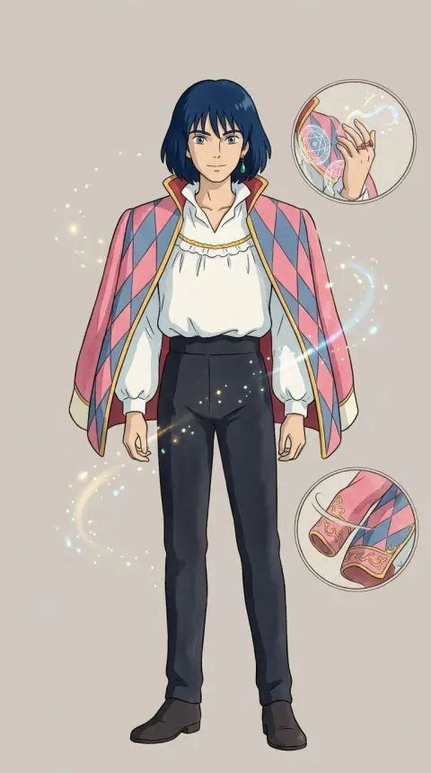 ハウル — related AI comic character