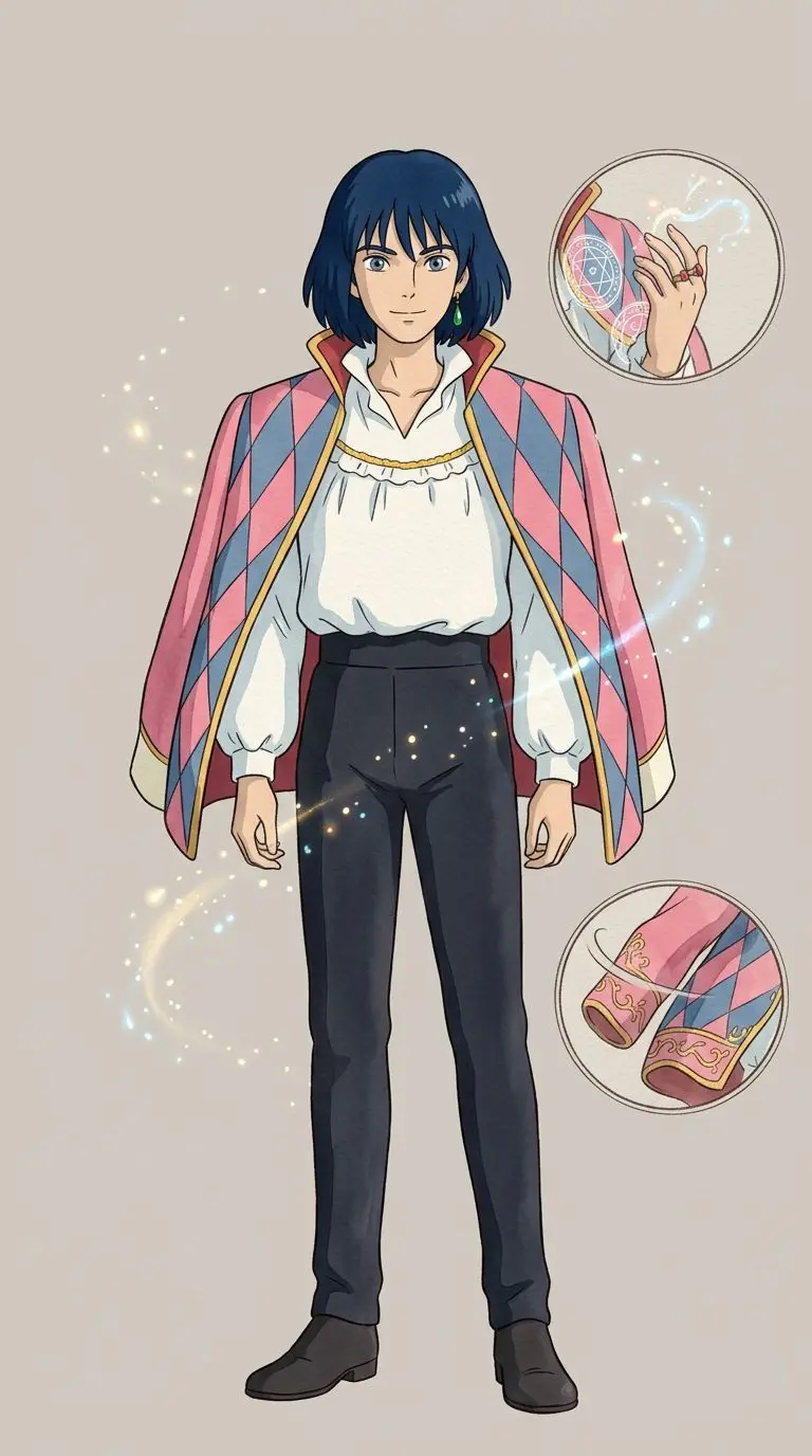 ハウル portrait — AI comic character on TabStory