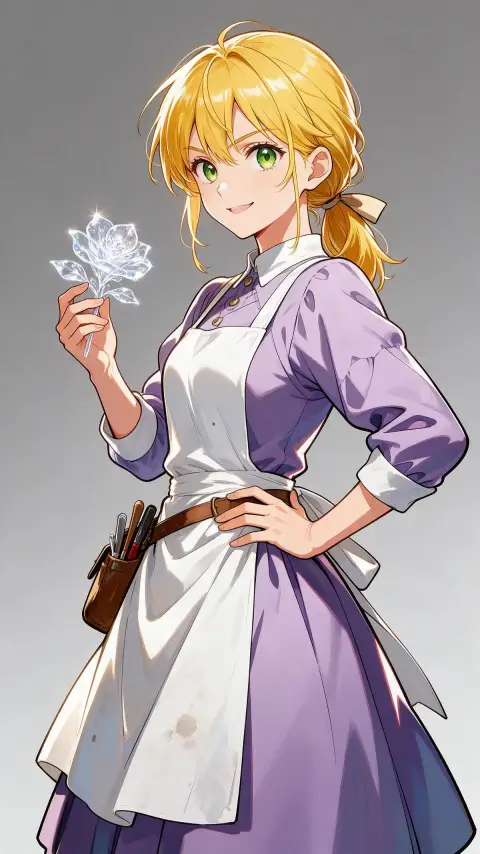 Ann Halford — AI comic character