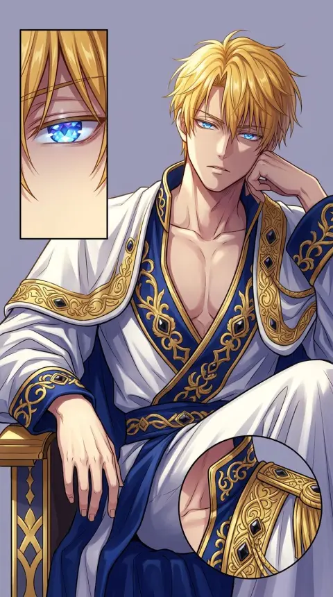 Claude de Alger Obelia — AI comic character