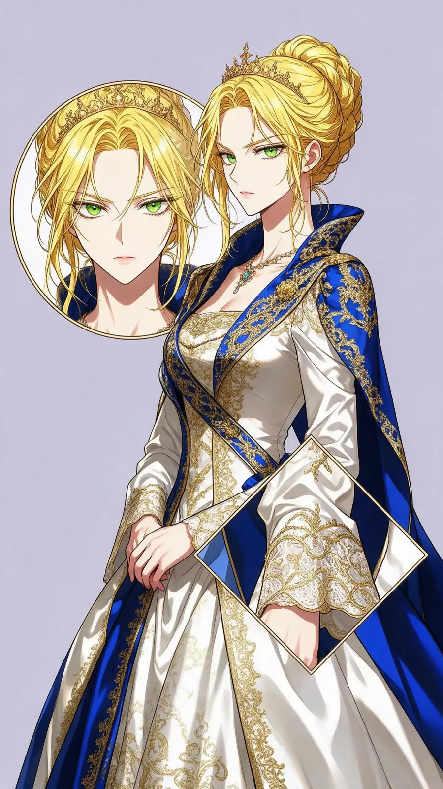 Navier Ellie Trovi portrait — AI comic character on TabStory