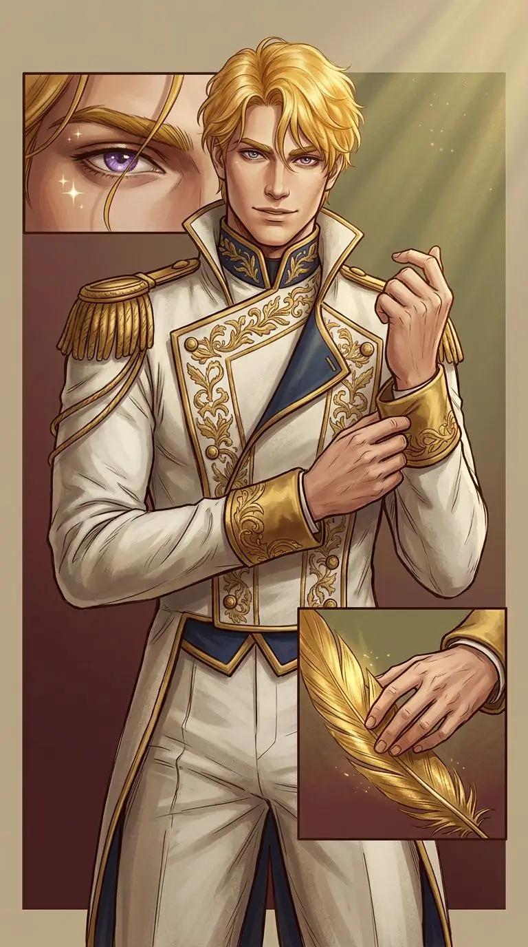Heinrey Alessandrou Lazlo portrait — AI comic character on TabStory