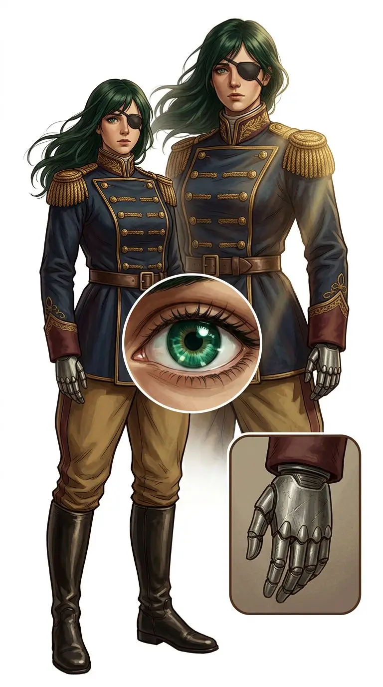 ギルベルト・ブーゲンビリア portrait — AI comic character on TabStory