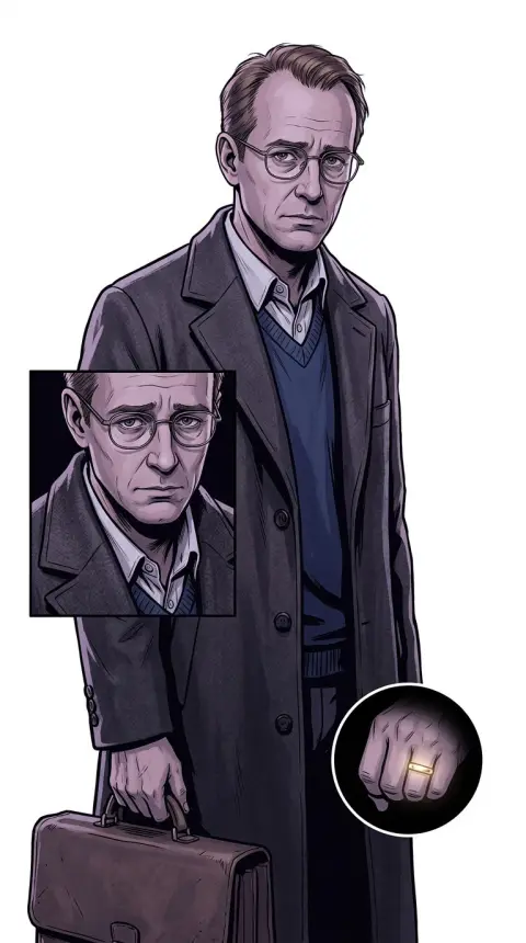 Malcolm Crowe — AI comic character