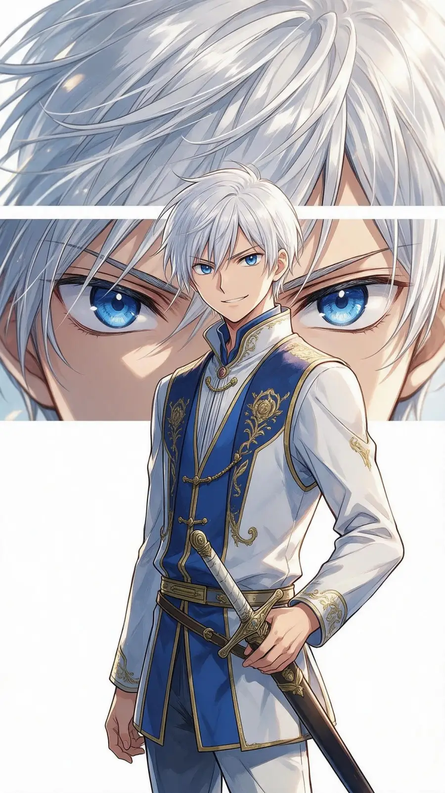 ゼン・ウィスタリア portrait — AI comic character on TabStory