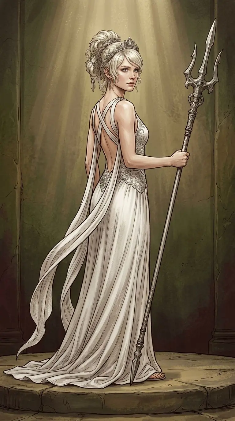 ルナフレーナ・ノックス・フルーレ portrait — AI comic character on TabStory