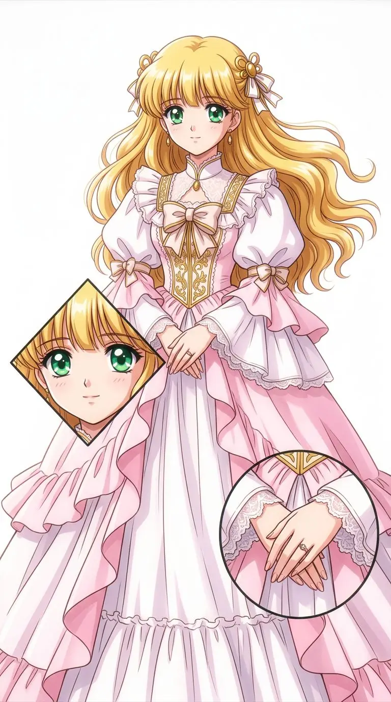 アンジェリーク・リモージュ portrait — AI comic character on TabStory