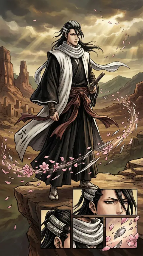 朽木白哉 — related AI comic character