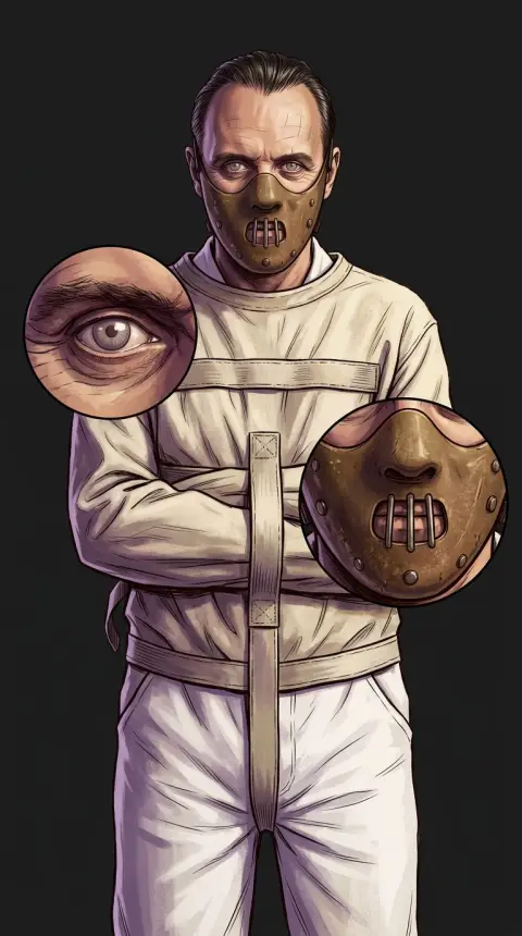 Hannibal Lecter — AI comic character