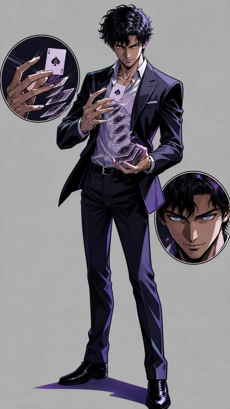 J. Daniel Atlas portrait — AI comic character on TabStory