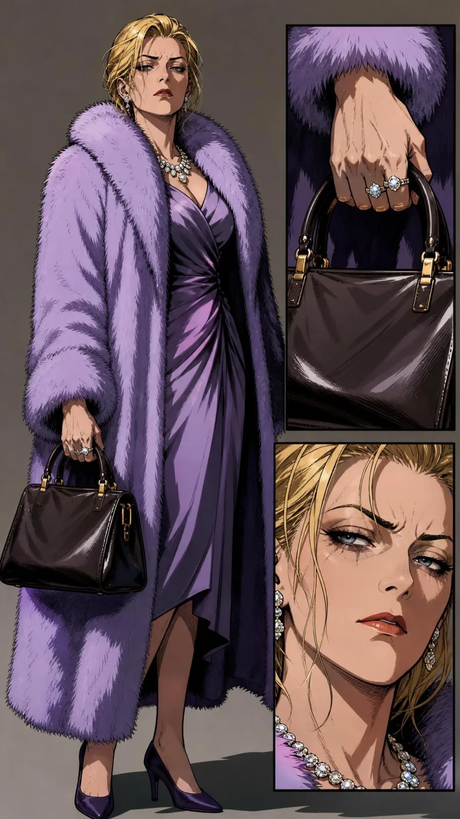 Victoria Paige portrait — AI comic character on TabStory