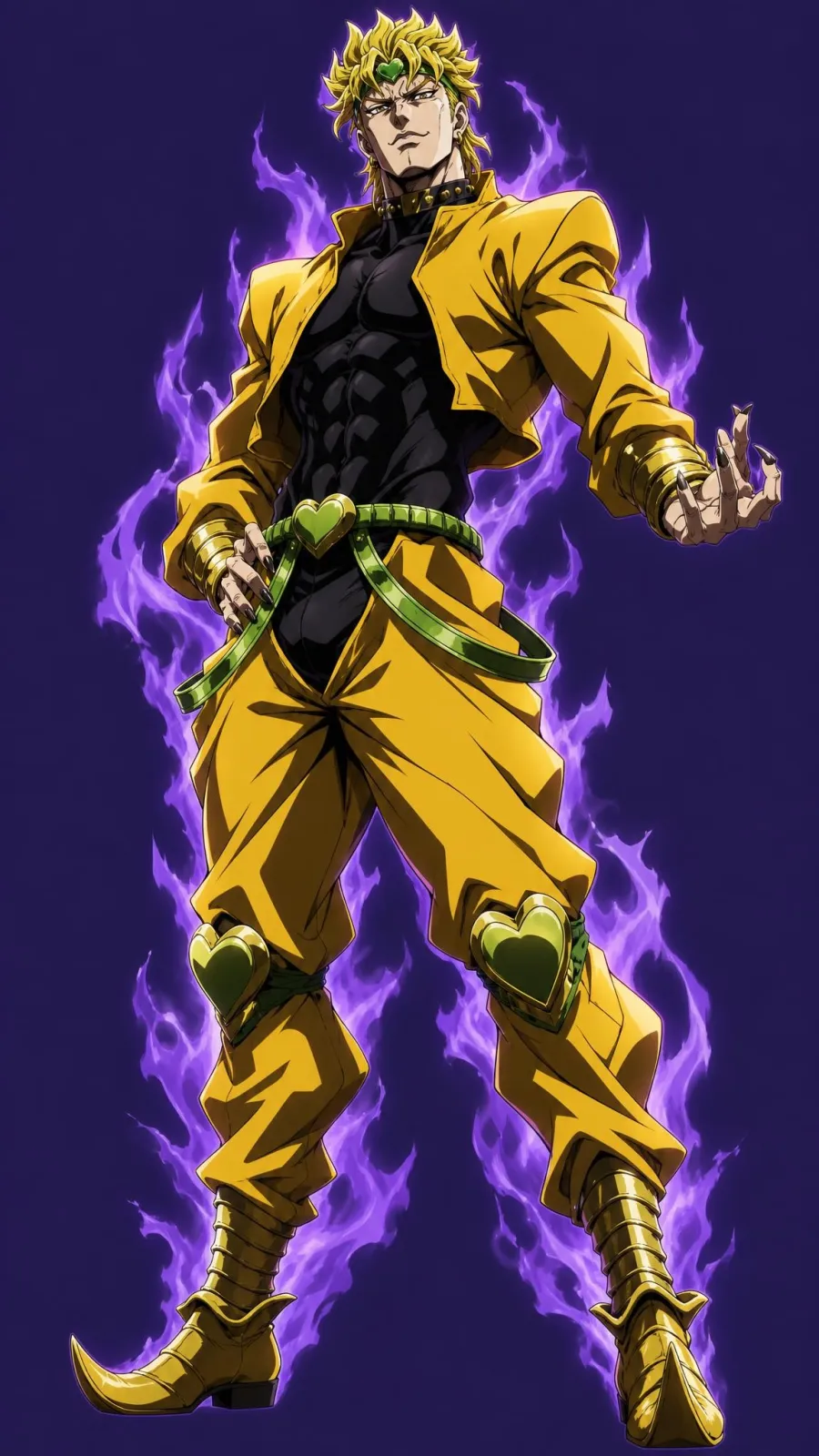 DIO portrait — AI comic character on TabStory