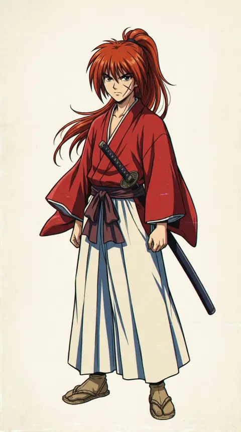 緋村剣心 — related AI comic character
