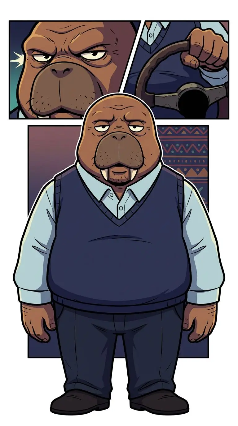 小戸川 portrait — AI comic character on TabStory