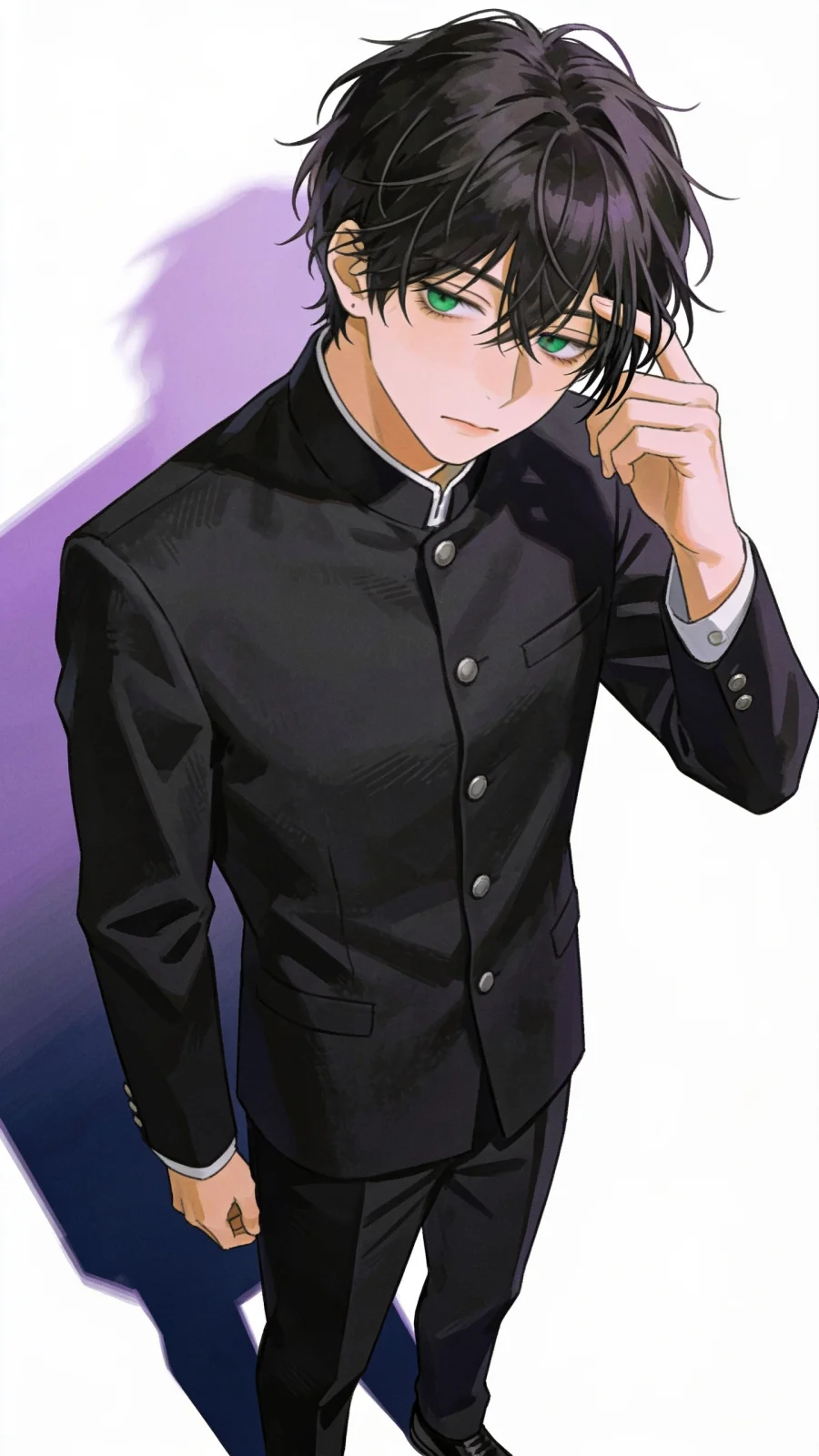 折木奉太郎 portrait — AI comic character on TabStory