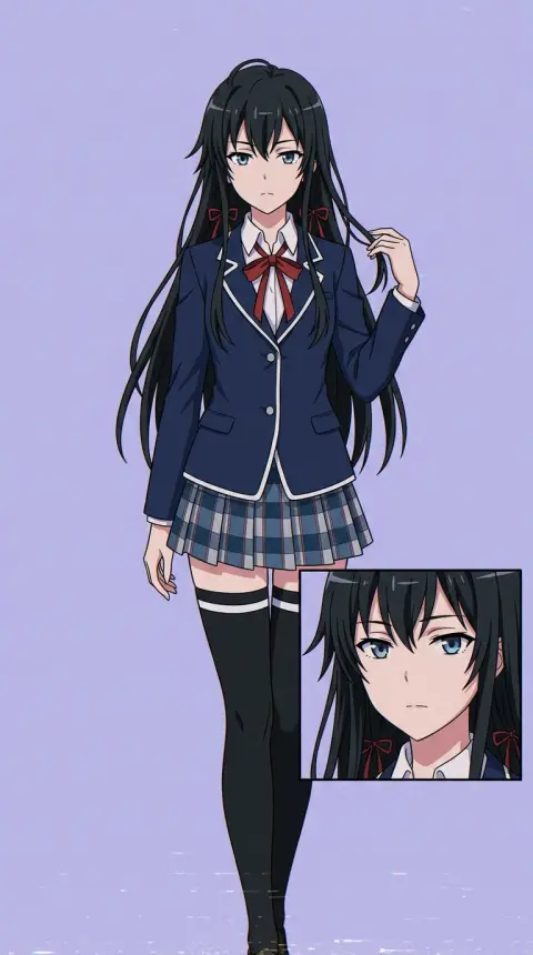 Yukino Yukinoshita — AI comic character