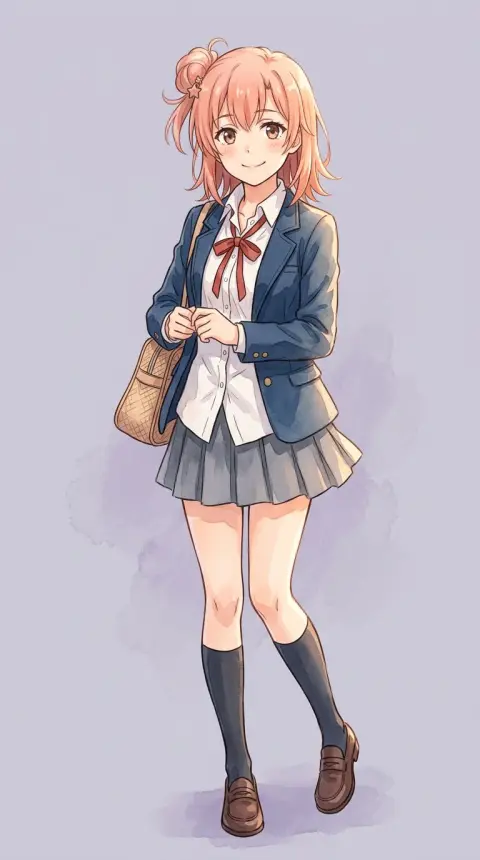 Yui Yuigahama — related AI comic character