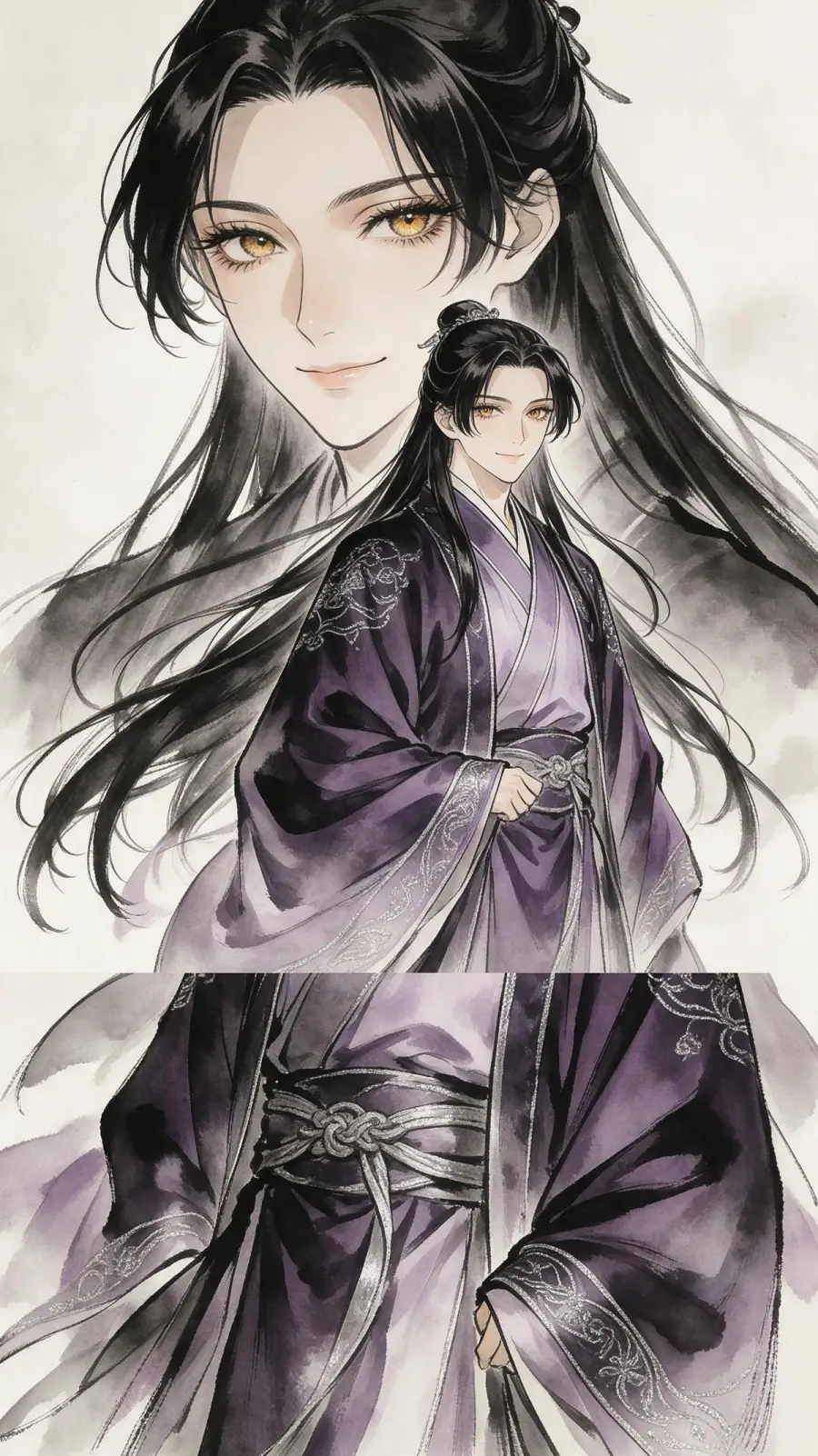 壬氏 portrait — AI comic character on TabStory