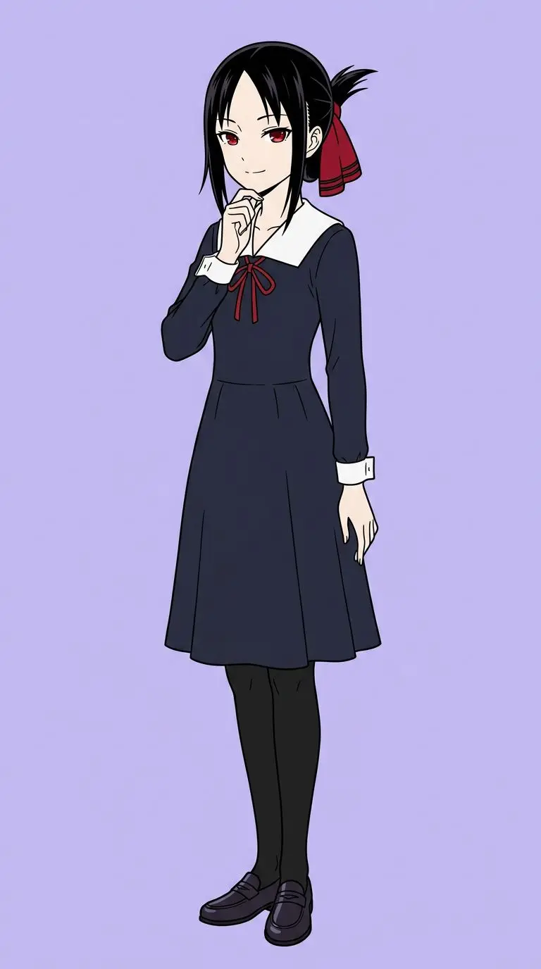 Kaguya Shinomiya portrait — AI comic character on TabStory