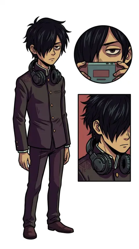 Yu Ishigami — AI comic character